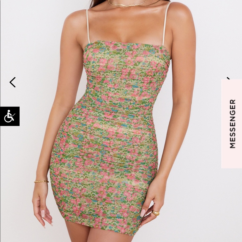 House of CB Ella Mini Dress in Vintage Floral